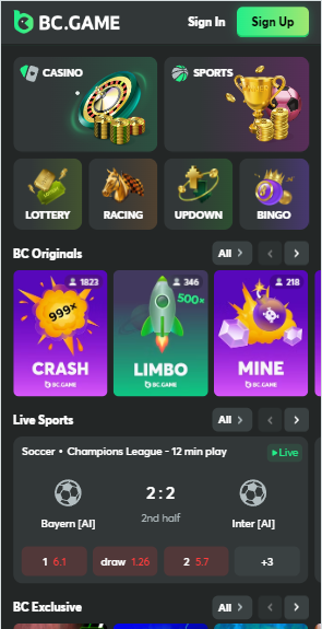 No Deposit BC.Game No Deposit BC.Game